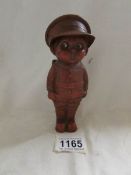 A rare first world war Mabel Lucie Attwell hollow plastic figure of 'The War Baby', a/f.
