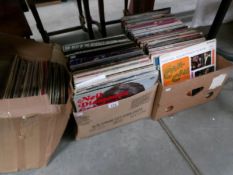 3 boxes of LP records.