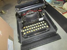 A rare Smith & Corona cased typewriter.