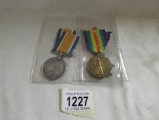A 1814-18 Victory medal, war medal and 1914/15 star for Dvr. H.E.Bean, RA.