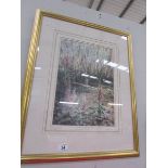 A framed and glazed picture entitled 'Woodland Glade 1' signed S Beale.