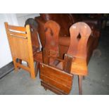 3 chairs,