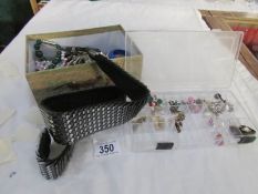 A mixed lot of costume jewellery