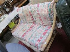 A 2 seat conservatory sofa