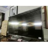 A flat screen television