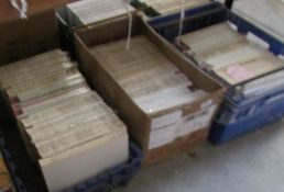 3 boxes containing a large quantity of 'The Journal of Bone and Joint surgery' from 1970's to