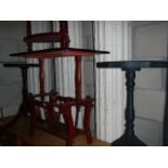 2 wine tables,