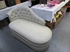 A small chaise longue