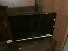 A Grundig flat screen television