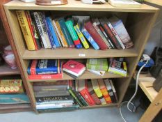 3 shelves of reference books