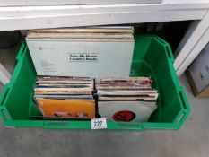 A quantity of LP and 45 rpm pop records,