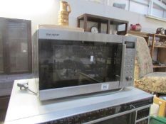 A Sharp microwave oven