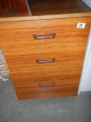 A 3 drawer chest