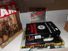 A quantity of books including Hitler related,.