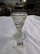 a 19th century ice cream 'Penny Lick' glass.