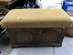 A blanket box,