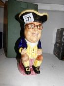 A boxed Kevin Francis character jug of Henry Sandon.