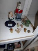 A collection of Wade items including 'I'm a Wade Collector', whimsies etc.