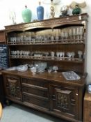 A good quality oak dresser.