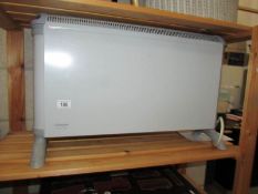 A Dimplex heater,