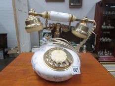 A vintage style telephone.