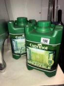 2 x 5 litre cartons of Cuprinol Rich Cedar (one coat sprayable)