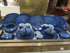 A quantity of Denby pottery, some a/f,