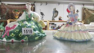 2 Royal Doulton figurines, Elyse and Daydreams.