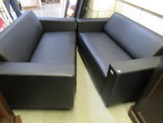 A pair of new 2 seat sofa's.