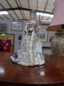 A limited edition Spode figurine 'Diamond Jubilee'.