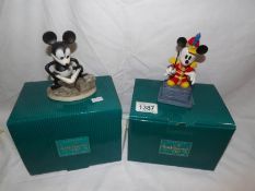 A boxed Disney classics collection Mickey Mouse 'How to Fly' from Disney's Plane Crazy and 'From
