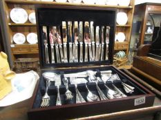 A good quality Butler of Sheffield 66 piece canteen of cutlery.