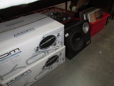 2 boxed KAM, DDx750 direct drive turntables,