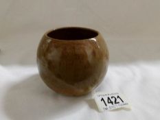 An Upchurch pottery vase with impressed mark,