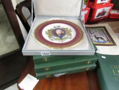 5 boxed Spode collector's plates.