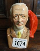 A one of a kind colourway of the Jeremy Corbyn Character / Toby jug - proceeds to Jo Cox Foundation