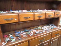 In excess of 70 die cast aircraft by Corgi, Erth, Matchbox etc.