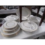 28 pieces of Royal Doulton 'Fairfax' dinnerware.