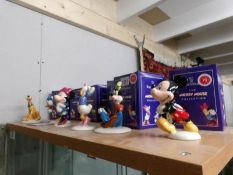 6 boxed Royal Doulton Mickey Mouse collection figures.