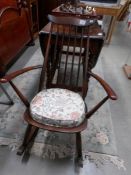 An Ercol rocking chair,.