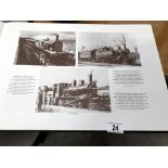 A limited edition book of steam engine pictures.