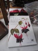 4 botanical books including 'Mrs Delaney' and Rosie Sanders Botanical Art.