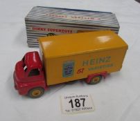 A boxed Dinky 923 Big Bedford van, Heinz Beans, very near mint.