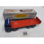 A boxed Dinky 903 Foden flat truck with tailboard, very near mint.