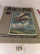 A rare item of R.A.F history 'Air Pie, The Royal Air Force Annual, 1919' edited by Pte W.