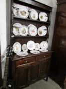 A small oak dresser.