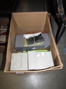 A box containing a large number of 35mm colour slides of military and civil aircraft,