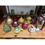 16 pieces of Sylvac including pickle pots, celery vases etc.