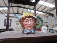 A character teapot, Dolly Varden.