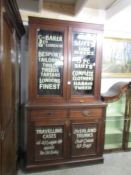 A Haberdashers cabinet.